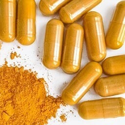 Curcumin supplements black piperine