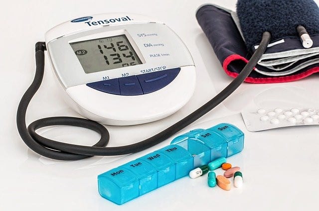 High blood pressure monitor