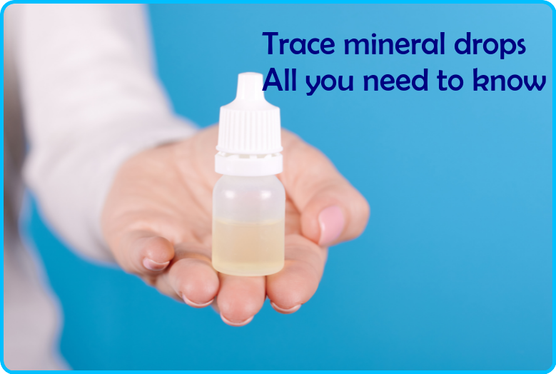 Trace mineral drops