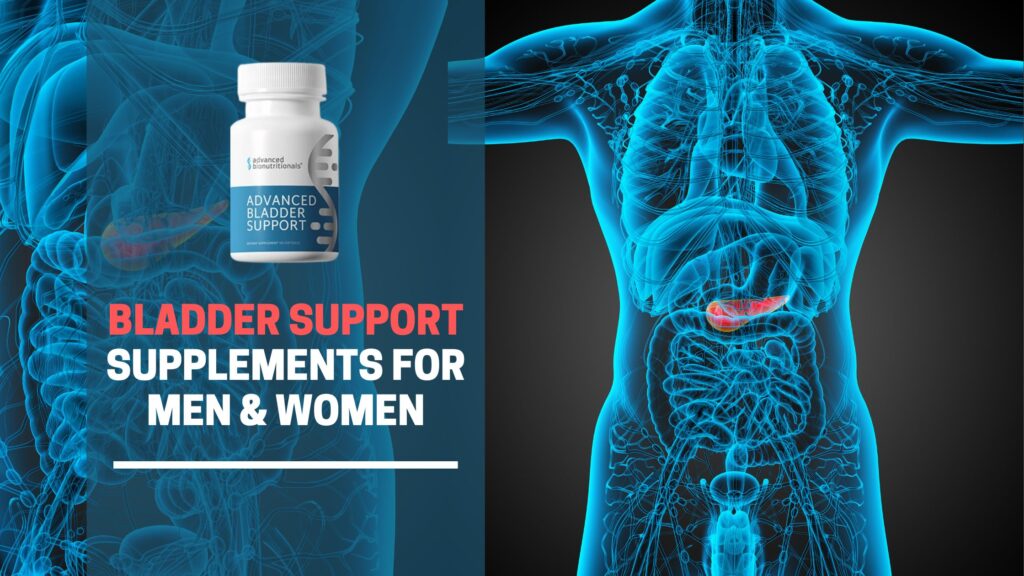 Bladder support supplements for men & women